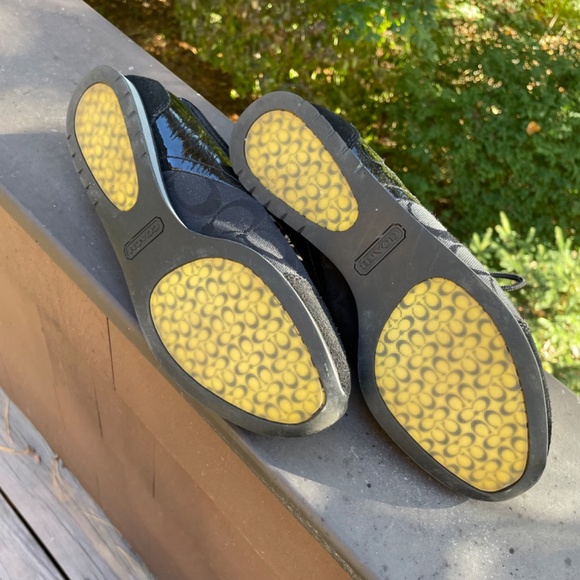 Black Coach Sneakers - Kodie Size 8 - Picture 5 of 5